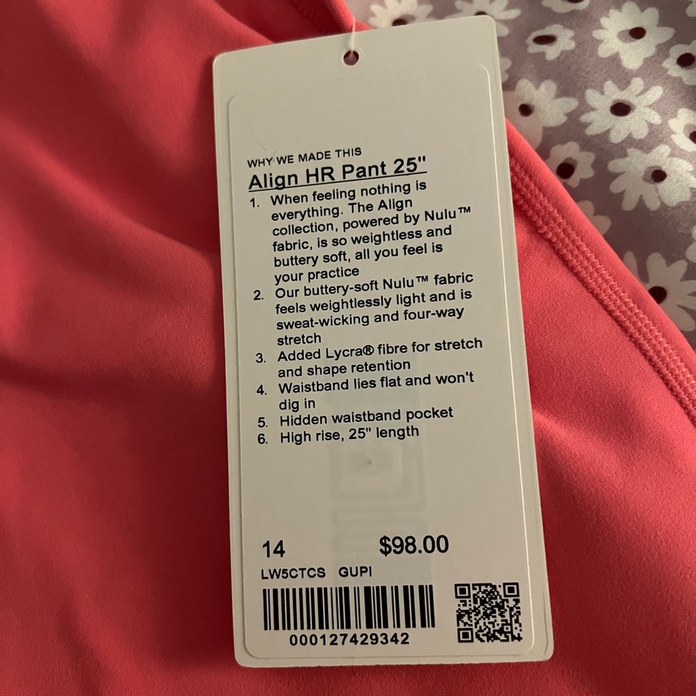 Lululemon High-Rise Align 25”